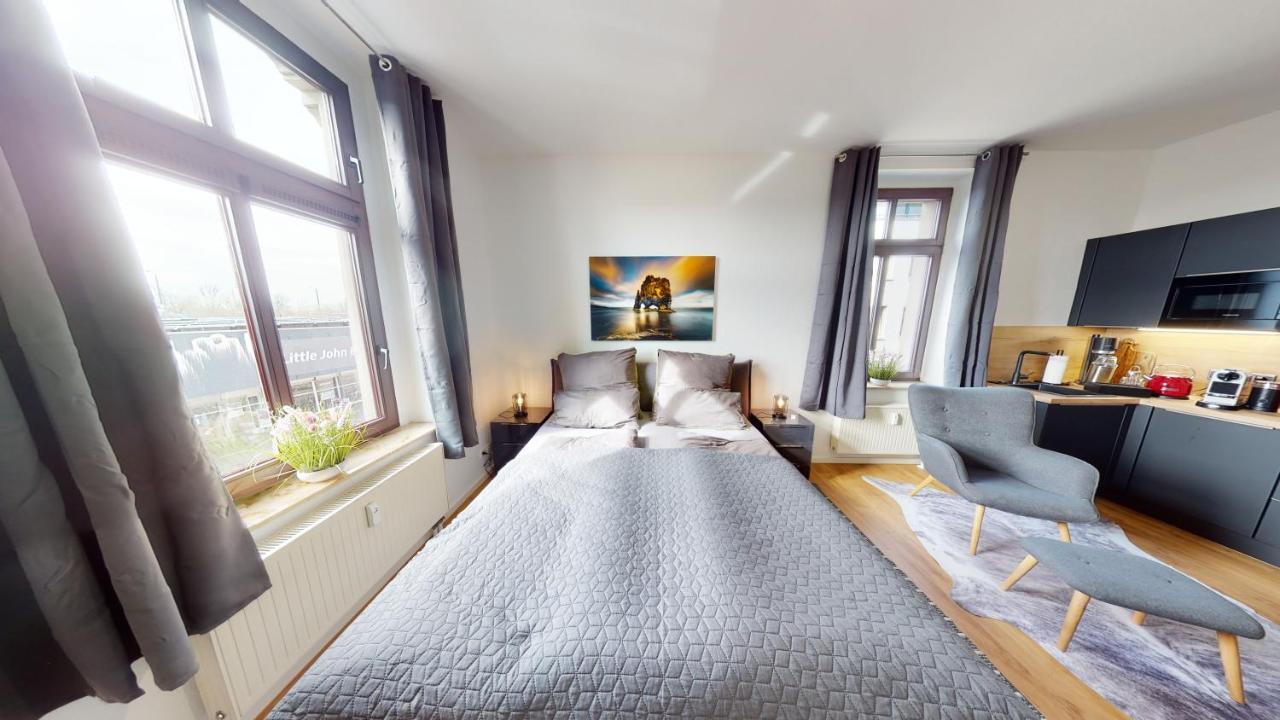 Sweethome - Zentral - Kueche & Parkplatz, Wifi Halle  Luaran gambar