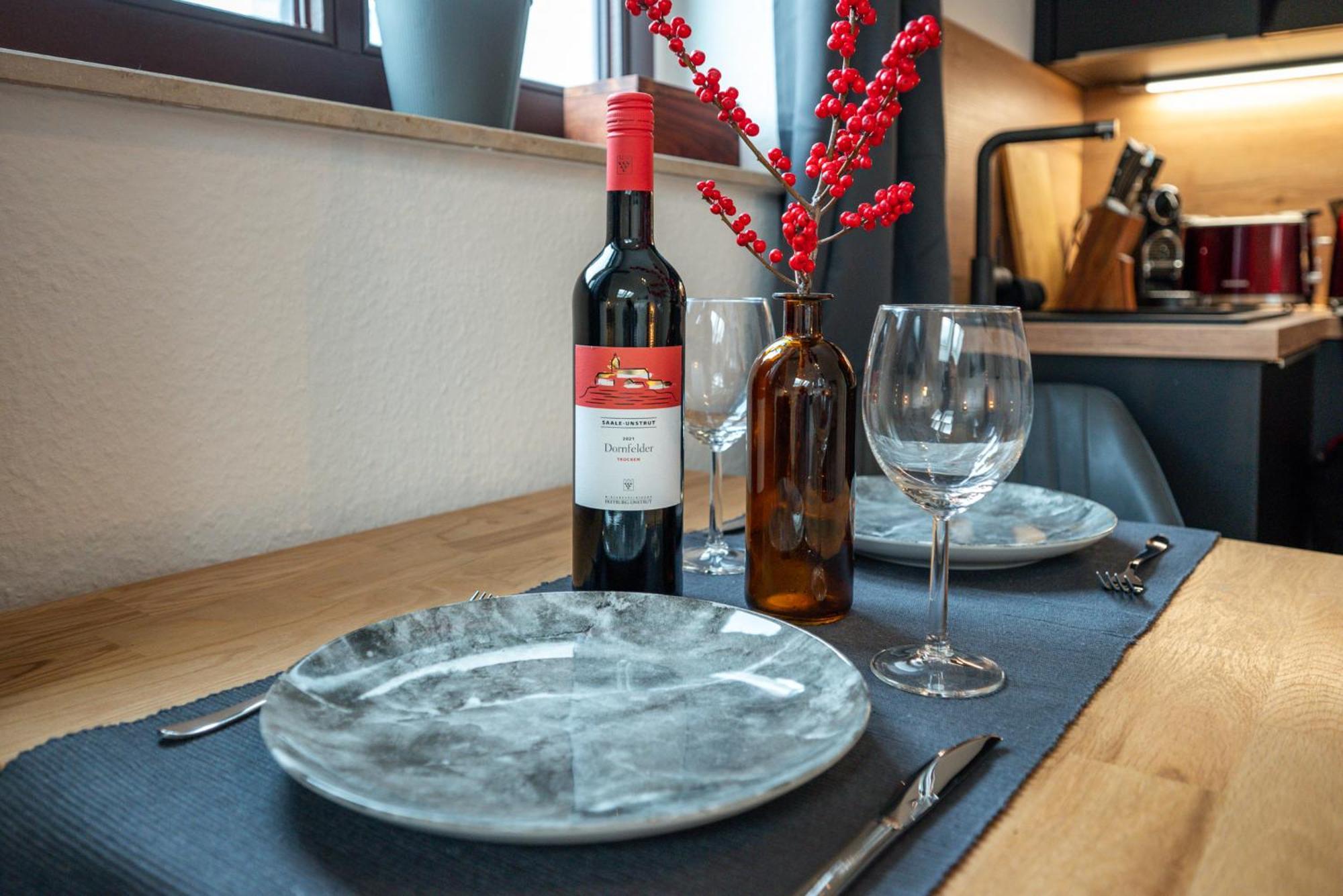 Sweethome - Zentral - Kueche & Parkplatz, Wifi Halle  Luaran gambar
