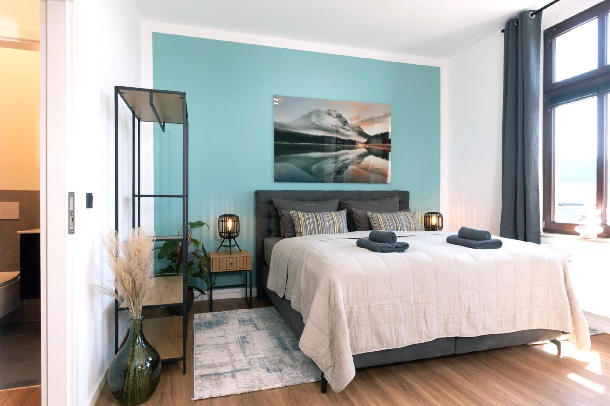 Sweethome - Zentral - Kueche & Parkplatz, Wifi Halle  Luaran gambar