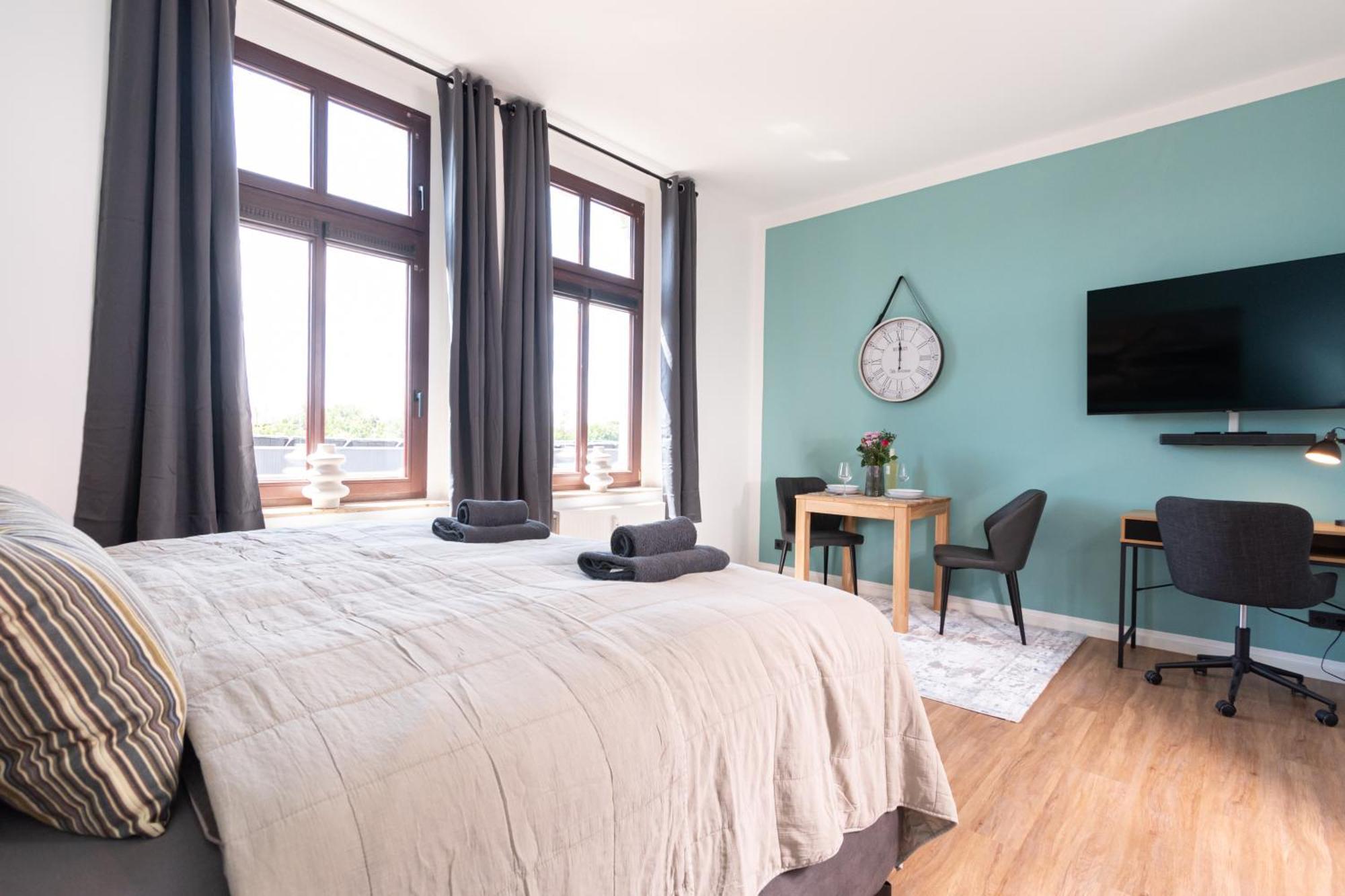Sweethome - Zentral - Kueche & Parkplatz, Wifi Halle  Luaran gambar