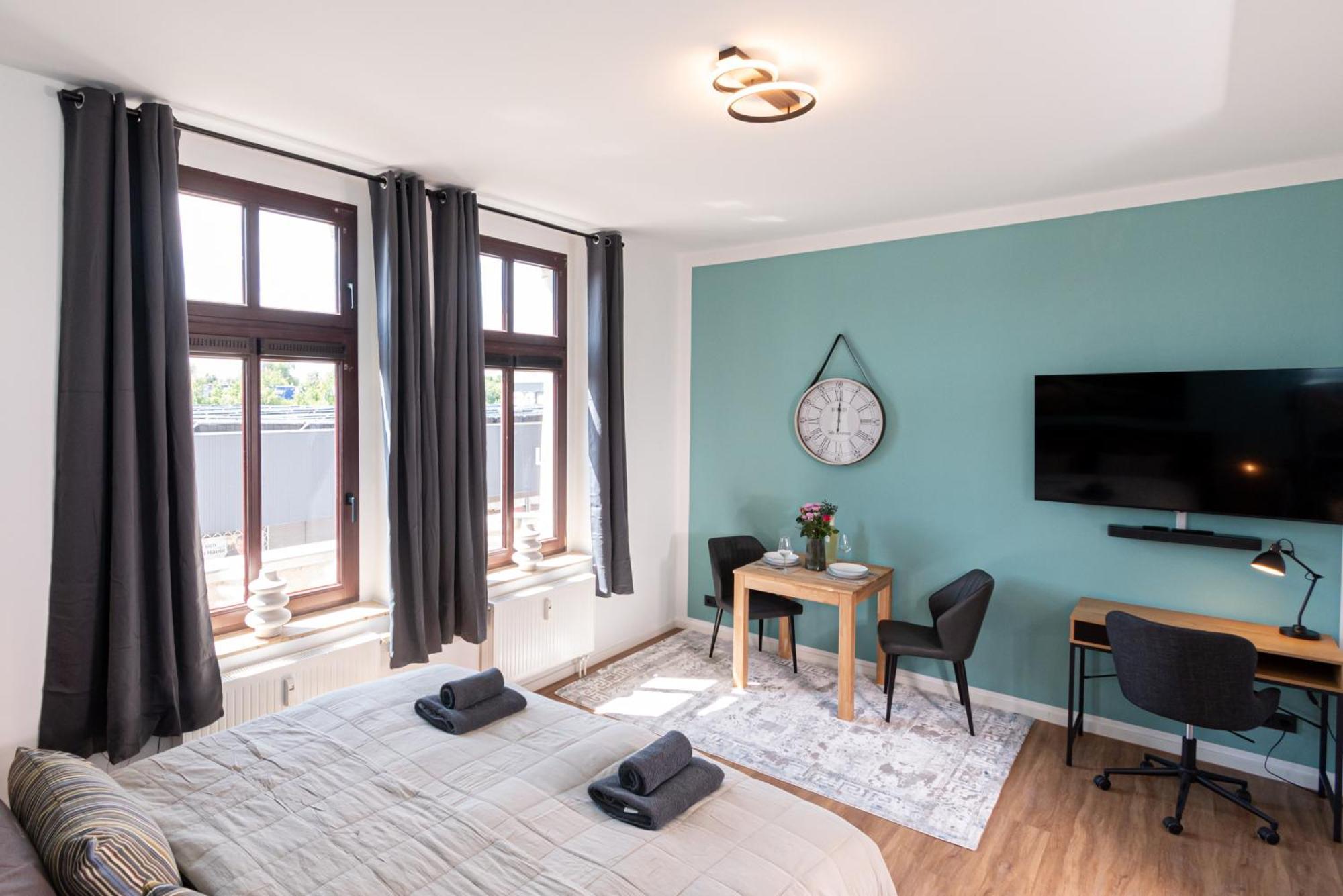 Sweethome - Zentral - Kueche & Parkplatz, Wifi Halle  Luaran gambar